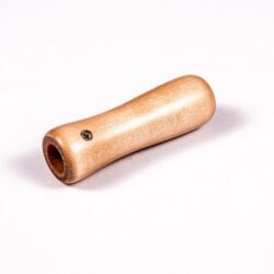 Replacment wooden handle for metal steamhead