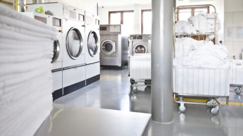 Industrial laundry for hotels