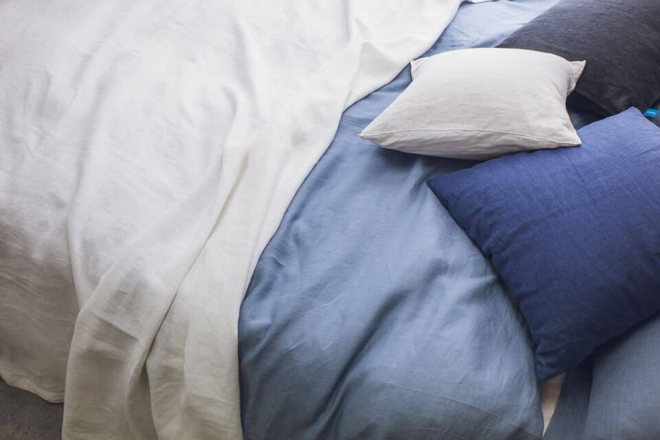 clean bed linen